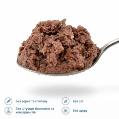 Вологий корм зі страусом, 400 г
