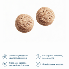 Сухий корм для профілактики сечокам'яних хвороб котів з птицею