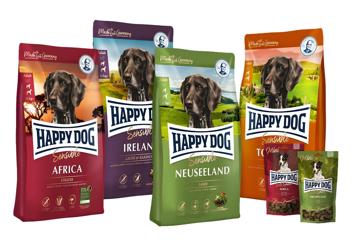 Happy Dog Sensible створено з турботою про найвибагливіших собак.
